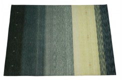 Kolorowy ekskluzywny dywan Gabbeh Loribaft Indie 170x240cm 100% wełniany kolorowy niebieski
