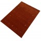 Gładki 100% wełniany dywan Gabbeh Handloom terakota 170x240cm gładki
