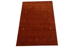 100% wełna gruby dywan handloom z indii terakota 170x240cm