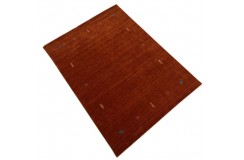 100% wełna gruby dywan handloom z indii terakota 170x240cm
