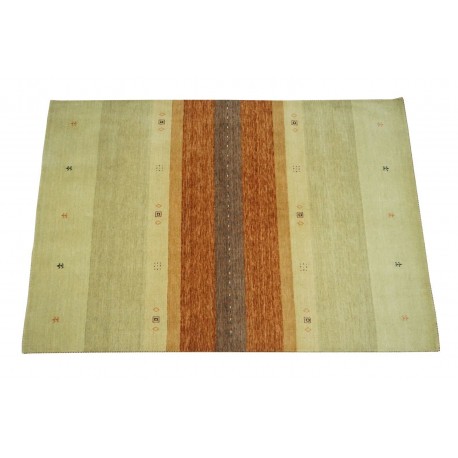 Kolorowy ekskluzywny dywan Gabbeh Loribaft Indie 170x240cm 100% wełniany kolorowy jasny