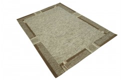 Dywan NEPAL Premium z Indii ręcznie tkany 170x240m wełna geometryczny