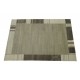 100% welniany ręcznie tkany dywan Nepal Premium szary 170x230cm nowoczesny wzór