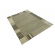 100% welniany ręcznie tkany dywan Nepal Premium szary 170x230cm nowoczesny wzór