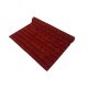 Gładki nowoczesny dywan Gabbeh Handloom Lori 100% wełna czerwony 140x200cm