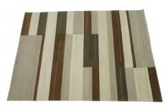 Dywan NEPAL Premium z Indii ręcznie tkany 140x200m wełna geometryczny