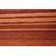 Dywan w pasy rdzawy 100% wełna Gabbeh tafting 140x200cm
