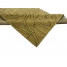 100% wełna gruby dywan handloom lori  z indii zielono-złoty 140x200cm
