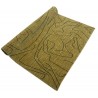 100% wełna gruby dywan handloom lori  z indii zielono-złoty 140x200cm