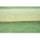 Zielony dywan geometryczny w pasy do salonu 100% wełniany tafting 160x230cm