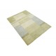 W kwadraty nowoczesny dywan Gabbeh Handloom Lori 100% wełna zielony 120x180cm
