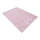 Nowoczesny różowy dywan z kolorowym desenim dywan do salonu 100% wełniany tafting 160x230cm