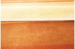 100% wełna gruby dywan handloom lori  z indii pomarańczowy 120x180cm