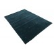 Granatowy ekskluzywny dywan Gabbeh Loribaft Indie 170x230cm 100% wełniany