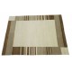 100% welniany ręcznie tkany dywan Nepal Premium beżowy brązowy 140x200cm geometryczny