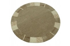 Dywan NEPAL Premium z Indii ręcznie tkany 90x90cm wełna okrągły