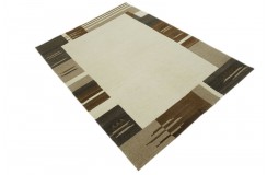 Dywan NEPAL Premium z Indii ręcznie tkany 200x300m wełna brąz