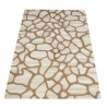 Piękny beżowo szary dywan do salonu 100% wełniany tafting 160x230cm