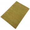 100% wełna gruby dywan handloom lori  z indii złoto-zielony 170x240cm