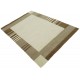 100% welniany ręcznie tkany dywan Nepal Premium beż brąz 170X240cm klasyczny