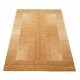 Nowoczesny pomarańczowy dywan do salonu 100% wełniany tafting 160x230cm