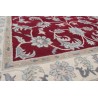Klasyczny dywan z perskim wzorem wełna 250x300cm ornamenty kwiatowe