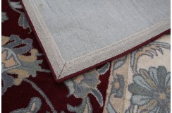 Klasyczny dywan z perskim wzorem wełna 250x300cm ornamenty kwiatowe