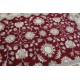 Dywan klasyczny kwiatowy Persian Ziegler 100% wełniany 240x300cm z Indii czerwony gruby Indie