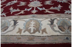Klasyczny dywan z perskim wzorem wełna 250x300cm ornamenty kwiatowe