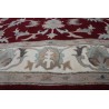 Klasyczny dywan z perskim wzorem wełna 250x300cm ornamenty kwiatowe