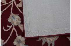 Klasyczny dywan z perskim wzorem wełna 250x300cm ornamenty kwiatowe