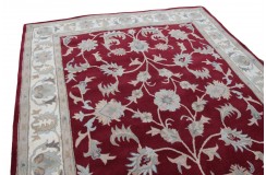 Klasyczny dywan z perskim wzorem wełna 250x300cm ornamenty kwiatowe