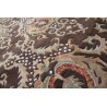 Klasyczny dywan z perskim wzorem wełna 250x350cm ornamenty kwiatowe