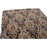 Klasyczny dywan z perskim wzorem wełna 250x350cm ornamenty kwiatowe