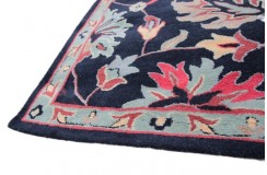 Klasyczny dywan z perskim wzorem wełna 240x340cm ornamenty kwiatowe