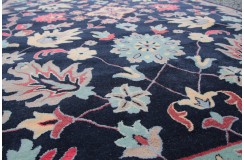 Klasyczny dywan z perskim wzorem wełna 240x340cm ornamenty kwiatowe