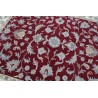 Klasyczny dywan z perskim wzorem wełna 250x300cm ornamenty kwiatowe