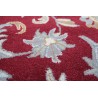 Klasyczny dywan z perskim wzorem wełna 250x300cm ornamenty kwiatowe