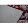 Klasyczny dywan z perskim wzorem wełna 250x300cm ornamenty kwiatowe