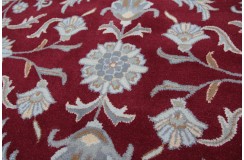 Klasyczny dywan z perskim wzorem wełna 250x300cm ornamenty kwiatowe
