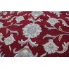 Klasyczny dywan z perskim wzorem wełna 250x300cm ornamenty kwiatowe