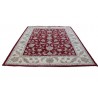 Klasyczny dywan z perskim wzorem wełna 250x300cm ornamenty kwiatowe