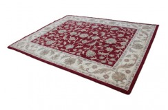 Klasyczny dywan z perskim wzorem wełna 250x300cm ornamenty kwiatowe