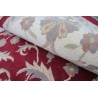 Klasyczny dywan z perskim wzorem wełna 250x300cm ornamenty kwiatowe