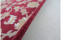 Klasyczny dywan z perskim wzorem wełna 250x300cm ornamenty kwiatowe