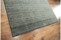 100% wełna dywan loribaft gabbeh z indii luksusowy 170x240 szary