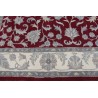 Klasyczny dywan z perskim wzorem wełna 250x300cm ornamenty kwiatowe