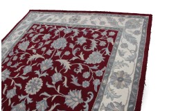 Klasyczny dywan z perskim wzorem wełna 250x300cm ornamenty kwiatowe