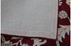 Klasyczny dywan z perskim wzorem wełna 250x300cm ornamenty kwiatowe