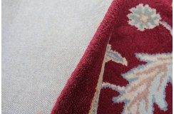 Klasyczny dywan z perskim wzorem wełna 250x300cm ornamenty kwiatowe
